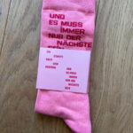 Socken rosa Large